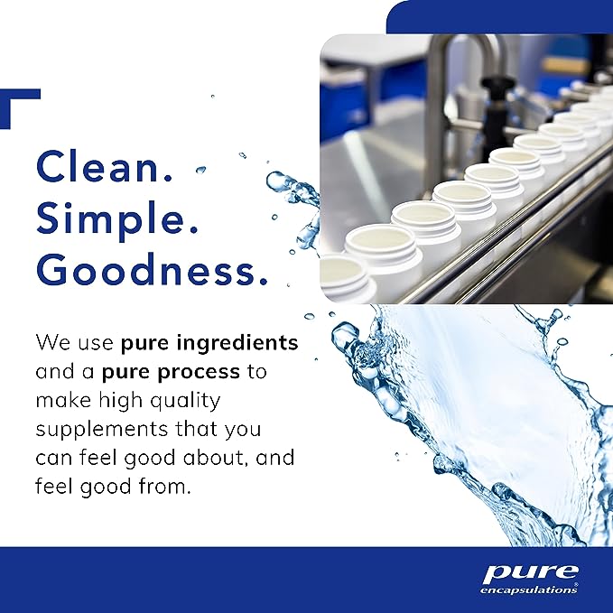 Pure Encapsulations Hyaluronic Acid - for Skin Hydration, Joint Lubrication & Joint Health* - Effective Absorption - Gluten Free - Vegan & Non-GMO - 60 Capsules