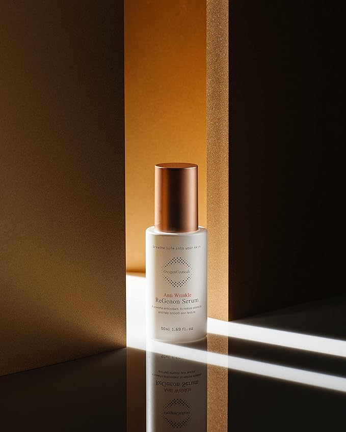 ReGenon Serum – Antioxidant Serum with 20,000ppm Idebenone & Amino Acid 17 Complex, Anti-Aging Treatment (50ml)