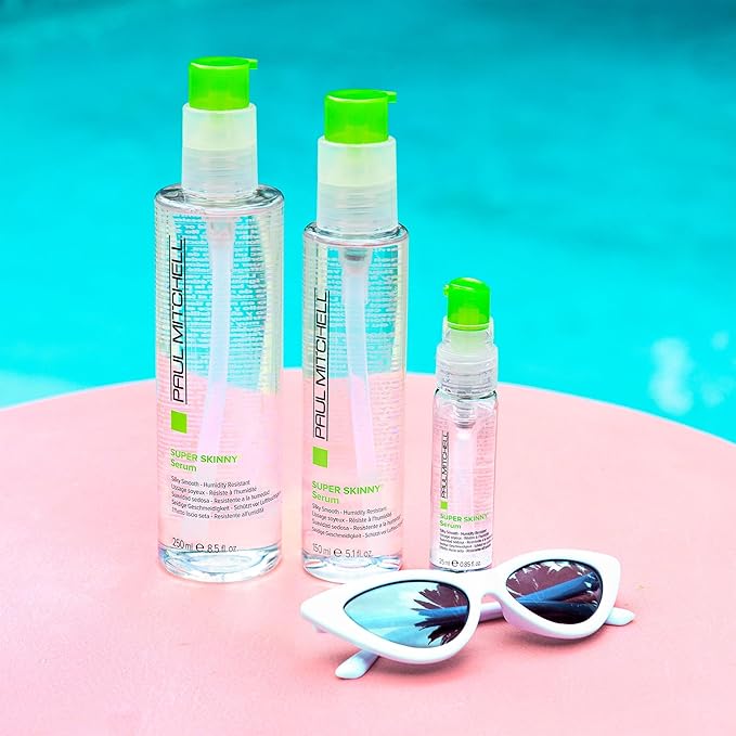 Paul Mitchell Super Skinny Serum, Speeds Up Drying Time, Humidity Resistant, For Frizzy Hair