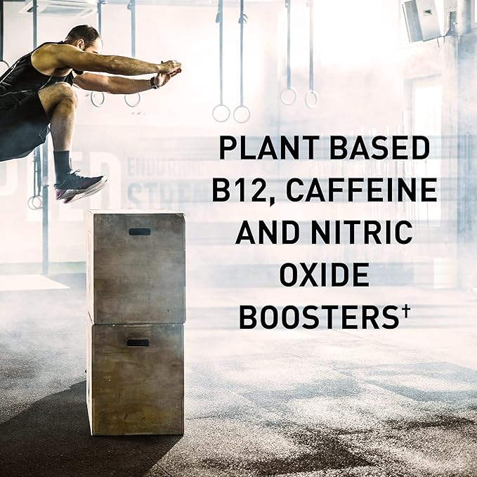Garden of Life Sport Organic Plant-Based 85mg Caffeine, B12, 40 40 Servings, 8.14 Oz