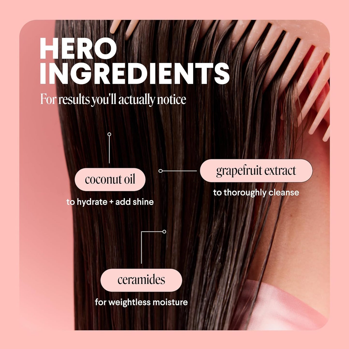 MONDAY HAIRCARE Clarify Shampoo and Conditioner Set 12 oz for Oily Hair Made with Grapefruit Extract, Coconut Oil, Shea Butter, Vitamin E and Pro-Vitamin B5