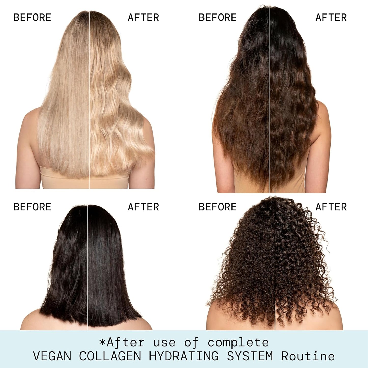 Pacifica Vegan Collagen Hydrating Hair Shampoo -w/Avocado Oil, Vitamin B5 - Adds Shine & Restores -for Dry & Damaged Hair - Sulfate Free Natural Clean Beauty Vegan & Cruelty-Free Dermatologist Tested