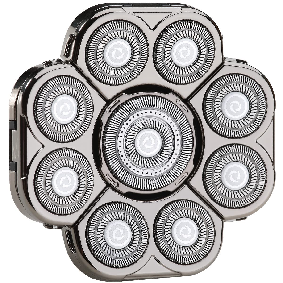 Upgraded 9 Blades Body & Head Shaver for Head Shaver Many Brands 9 Blades Replacement Shaver Head Blade 9 Heads Beard Electric Razor Shaver Head for Blad Men