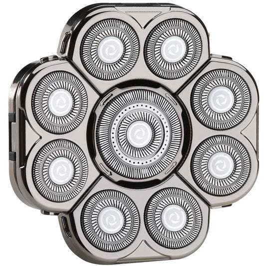 Upgraded 9 Blades Body & Head Shaver for Head Shaver Many Brands 9 Blades Replacement Shaver Head Blade 9 Heads Beard Electric Razor Shaver Head for Blad Men