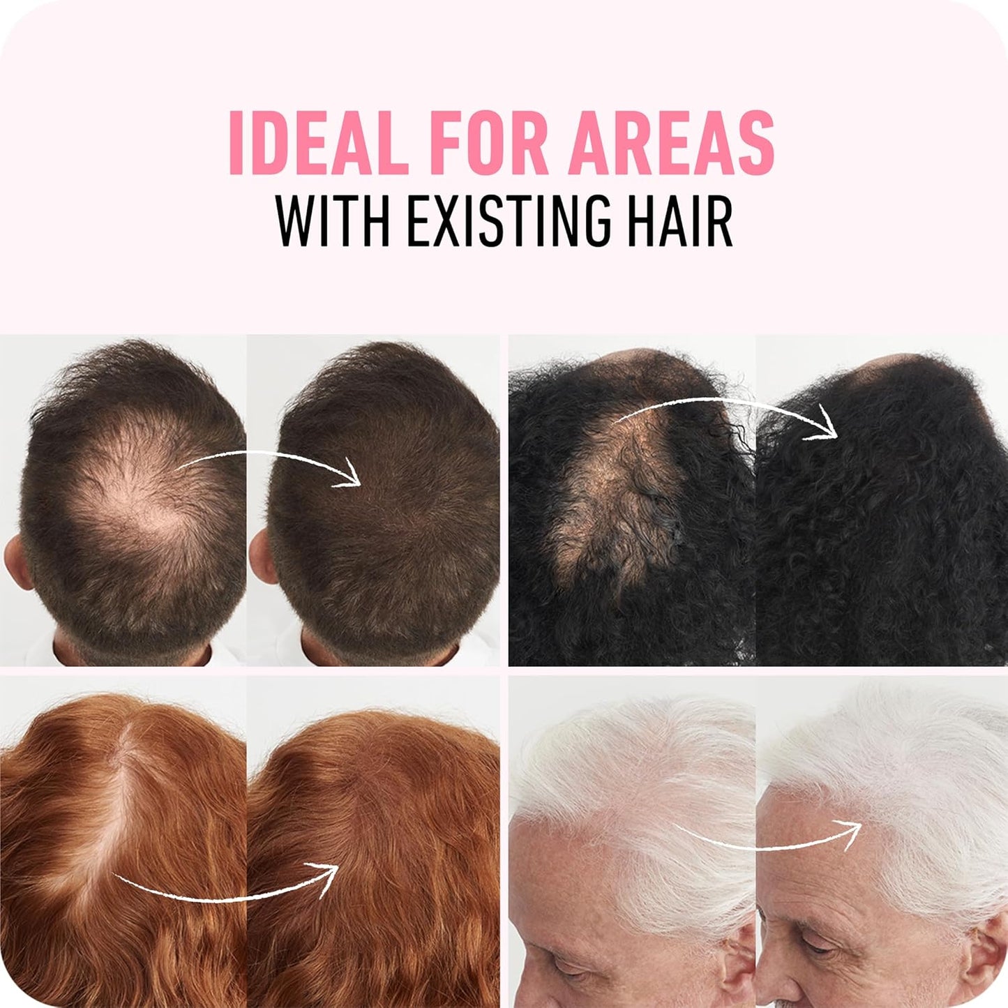 BOLDIFY Hair Fibers (12g) - Fill In Thinning and Fine Hair for an Instantly Fuller, Thicker Look - 14 Shades for Women & Men - Auburn