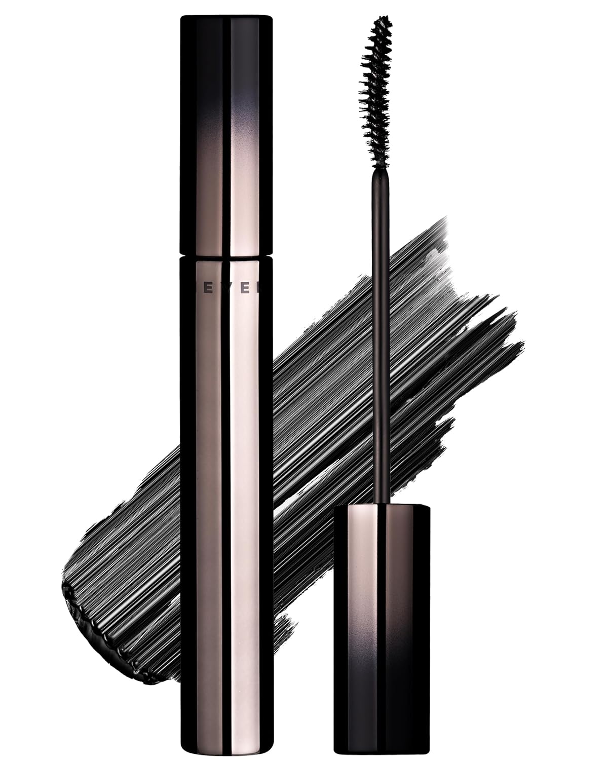 HEVVYMAKEUP Define Eyes Mascara Black Long & Lash - Lash Extension Lengthening, Defining - Feathery Soft, No Smudging, No Clumping - Korean Eye Makeup, 0.30 fl.oz.