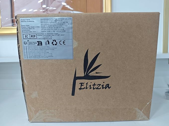 Electrode Wand Glass Tube Handheld Spare Parts Elitzia ETJX006AS (Mushroom Blue)