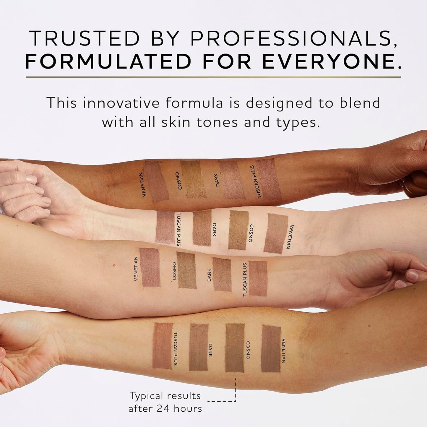 Norvell Sunless Self Tanning Bundle - Venetian Self Tanner Mousse with Bronzer, 8 Fl Oz + Streak-Free Tan Applicator Mitt - Premium Natural Looking Self Tanning Foam and Washable Self Tan Mitt