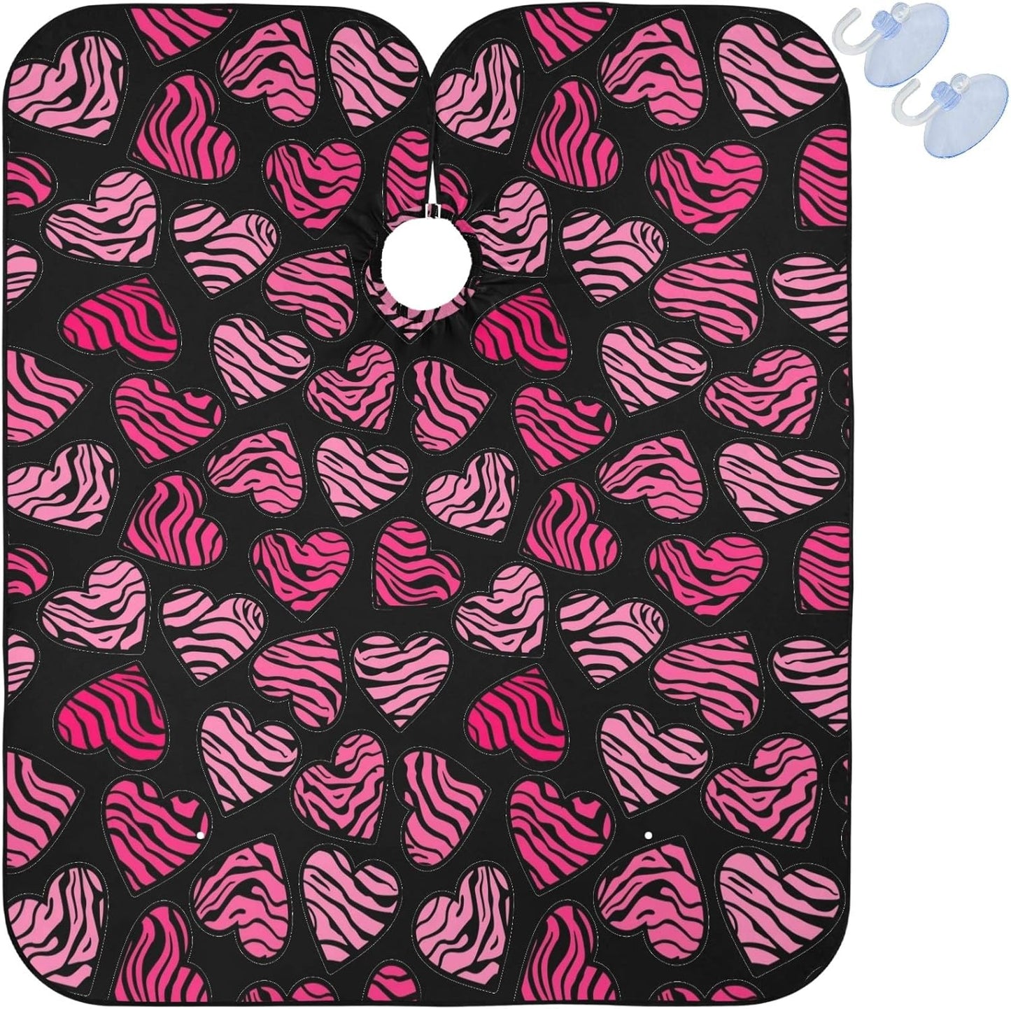 visesunny Professional Barber Cape Polyester Hair Cutting Clippings Catcher Grooming Cape Apron for Shaving Trimming For Men