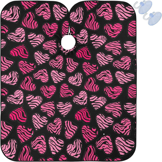 visesunny Professional Barber Cape Polyester Hair Cutting Clippings Catcher Grooming Cape Apron for Shaving Trimming For Men