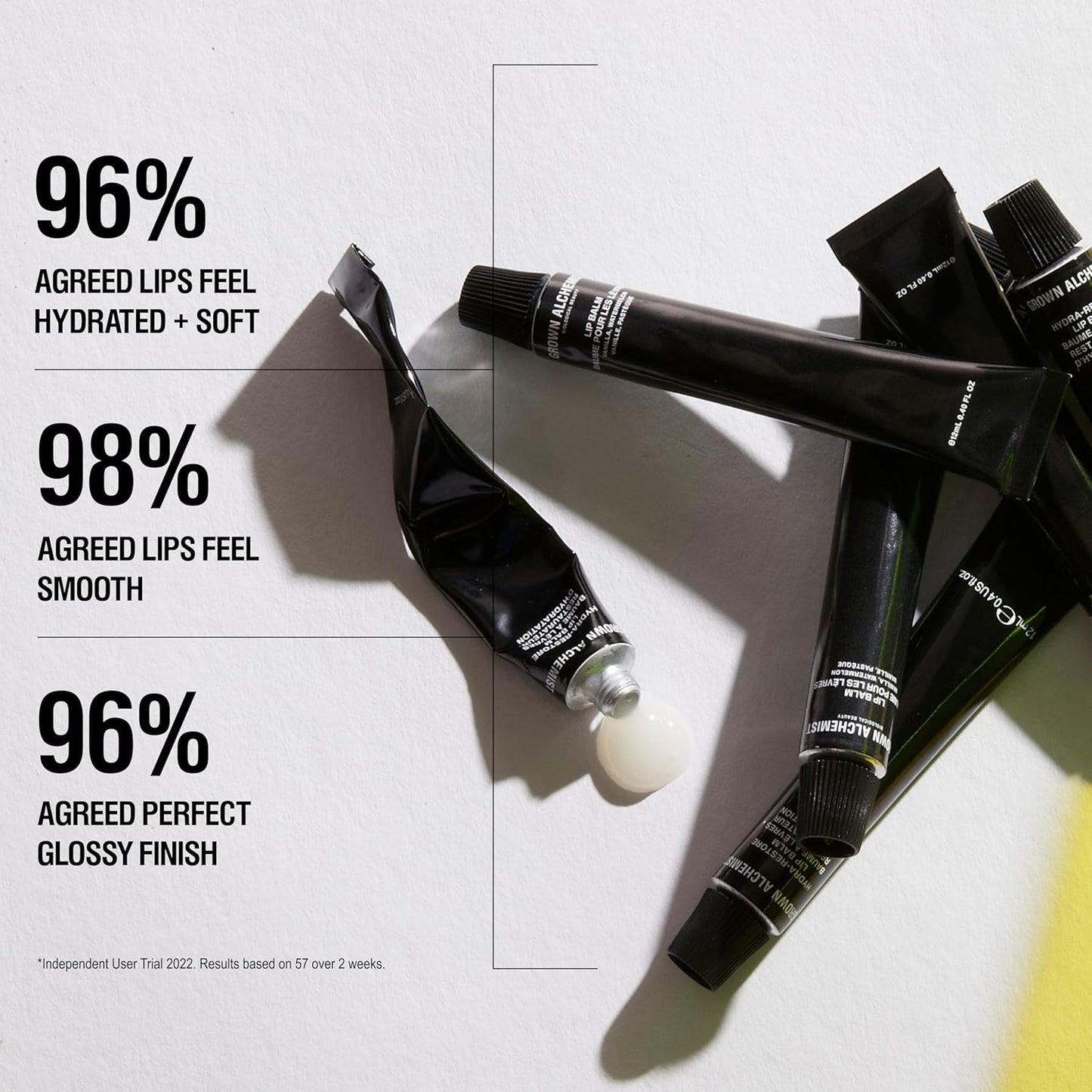 Grown Alchemist On-The-Go Essentials Kit. Restorative Hand Cream (20ml), Hydra Restore Day Cream (12ml), Hydra Retore Lip Balm (12ml)