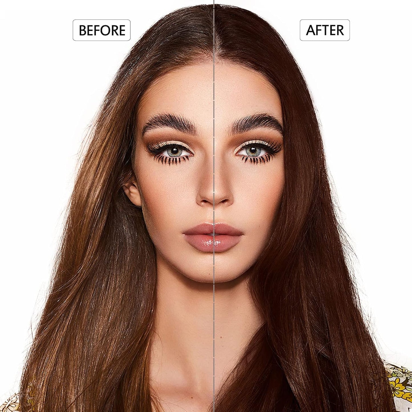 Dark Brown Hair Dye Shampoo, Hair Dye Shampoo 3 in 1, Brown Hair Dye for Men Women Colors in Minutes, 100% Gray Coverage, Instant Hair Dye for All Hair Types 16.9 Fl Oz (Dark brown)