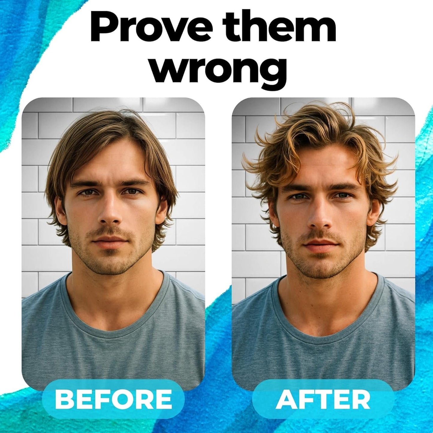 Sea Salt Spray for Hair Men & Women | Real Ocean Water Texturizing Spray | Beach Hair, Waves, Volume & Matte Finish | Aloe, Kelp & Vitamin B5 | Sulfate-Free, Paraben-Free | 4oz