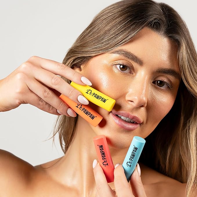 Dr. PawPaw Lip Balm - Hydrating Lip Balm Moisturizer with Aloe Vera for Deep Nourishment - Castor Oil Enriched - Coconut - 0.13 oz