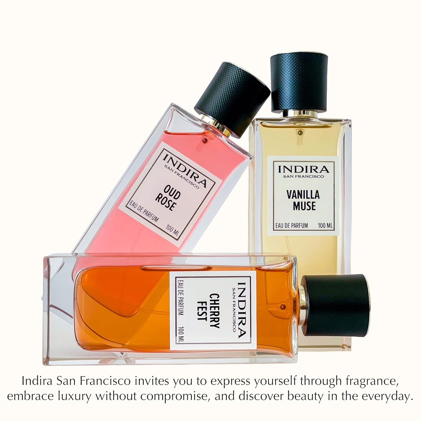 INDIRA Oud Rose (Intense) - Eau De Parfum - Floral Woody - Women - 100 ML / 3.4 FL OZ - Spray