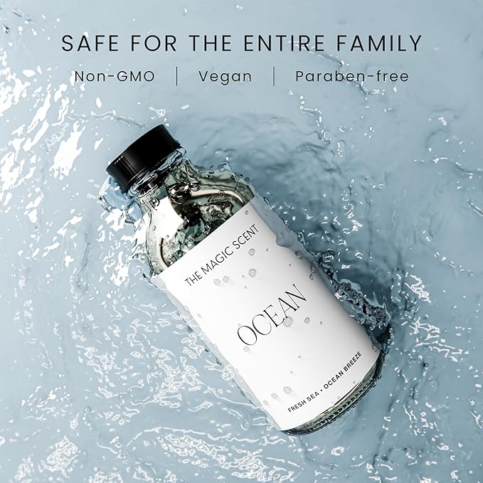 Ocean Oils for Diffuser - HVAC, Cold-Air, & Ultrasonic Diffuser Oil Inspired by Bali - Essential Oils for Diffusers Aromatherapy - 8.5 fl oz, 250 mL