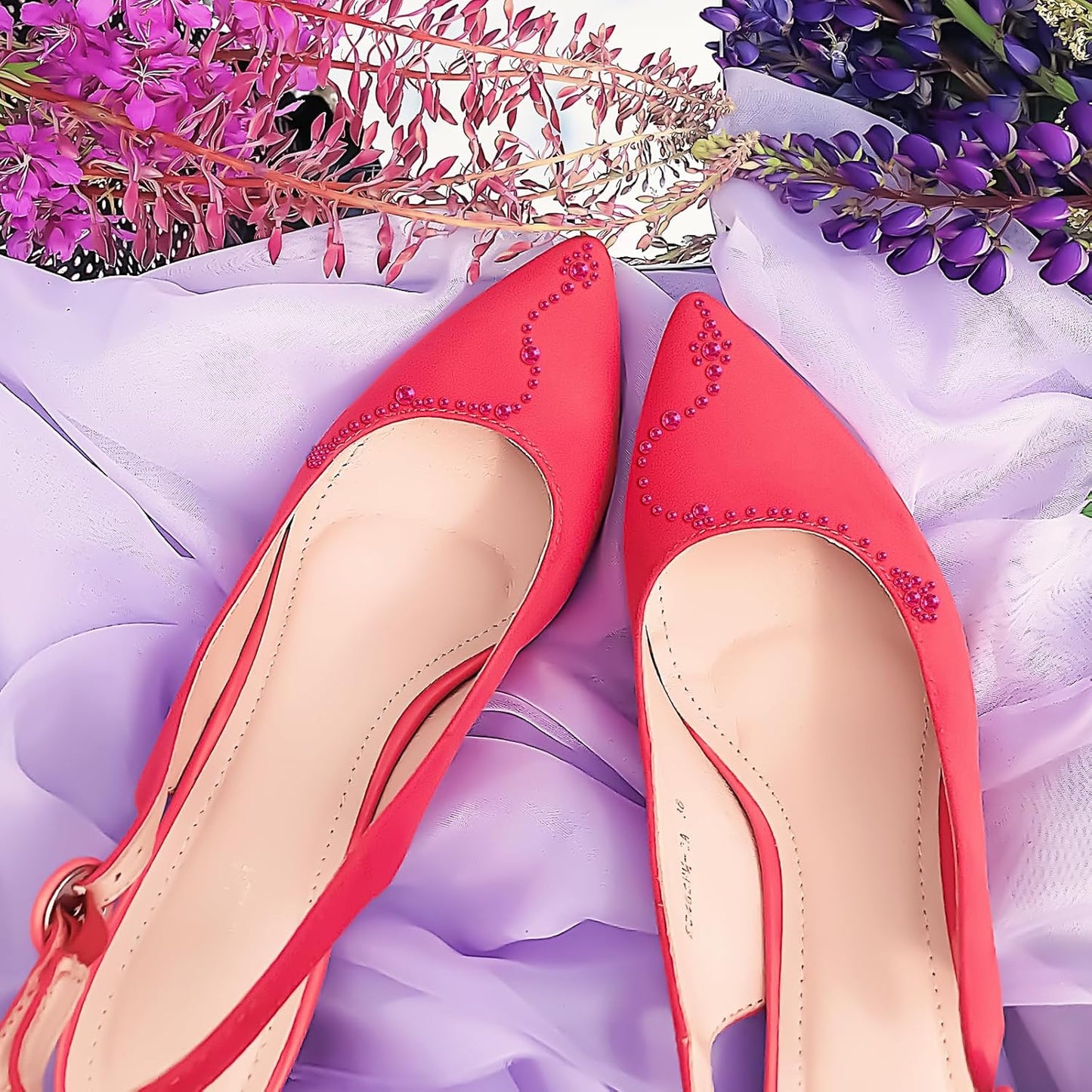 Self Adhesive Face Gems and Pearls for Makeup, Festival Jewels, Hair Gems, Rhinestone Stickers for Face, Eye, Makeup, Nail, Body, Crafts 3/4/5/6 mm 975Pcs (06.gem_Rosered)