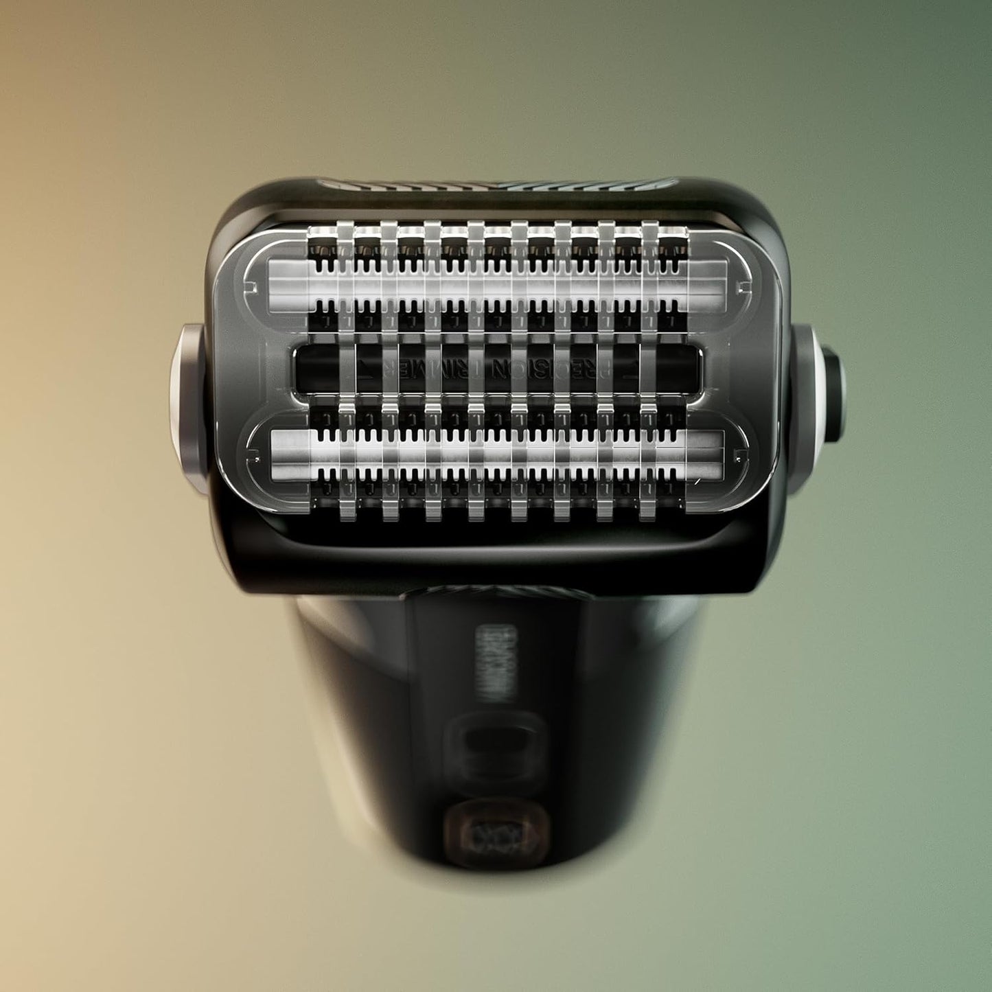 MANSCAPED® The Chairman™ PRO Men’s Replacement Stubble Trimmer Blade - SkinSafe® Stainless Steel Trimmer Blade for Face Shaver, with 2 Length-Setting Combs, Magnetic Blade Head Attachment (1-Pack)