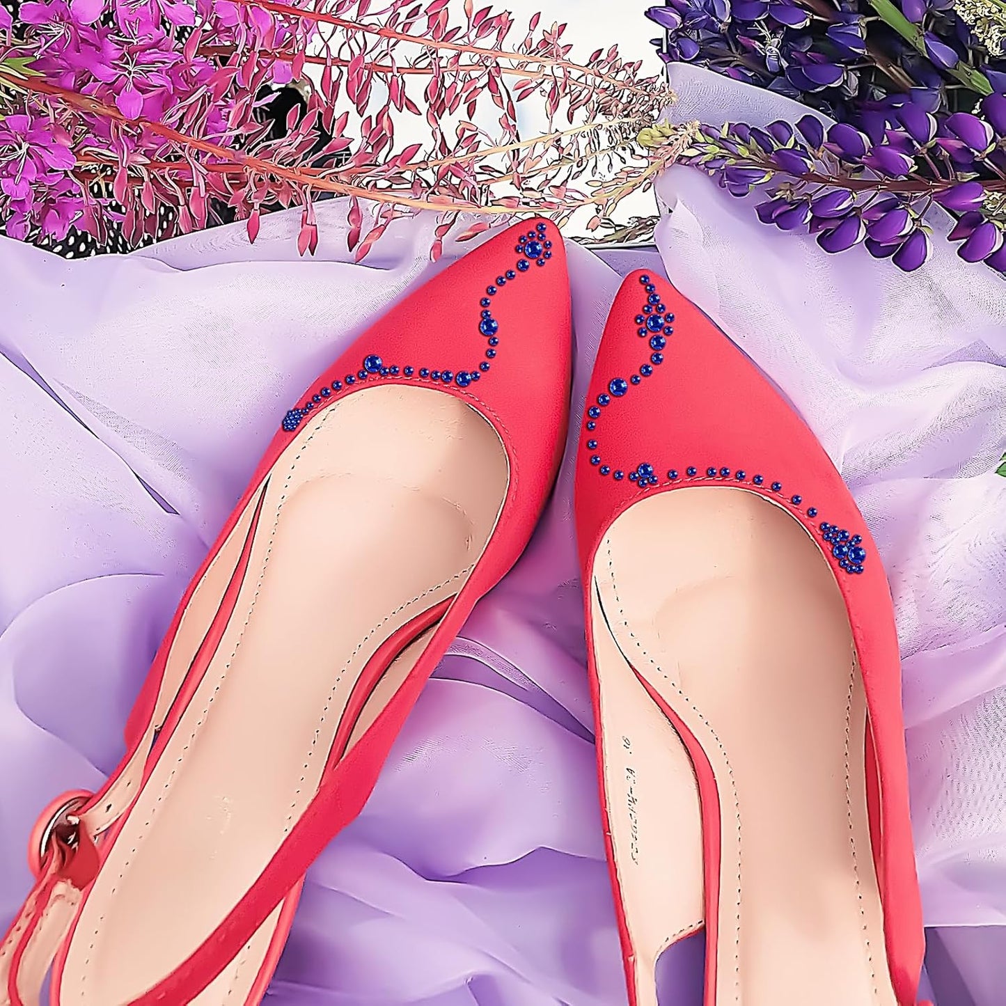 Self Adhesive Face Gems and Pearls for Makeup, Festival Jewels, Hair Gems, Rhinestone Stickers for Face, Eye, Makeup, Nail, Body, Crafts 3/4/5/6 mm 975Pcs (16.gem_darkblue)