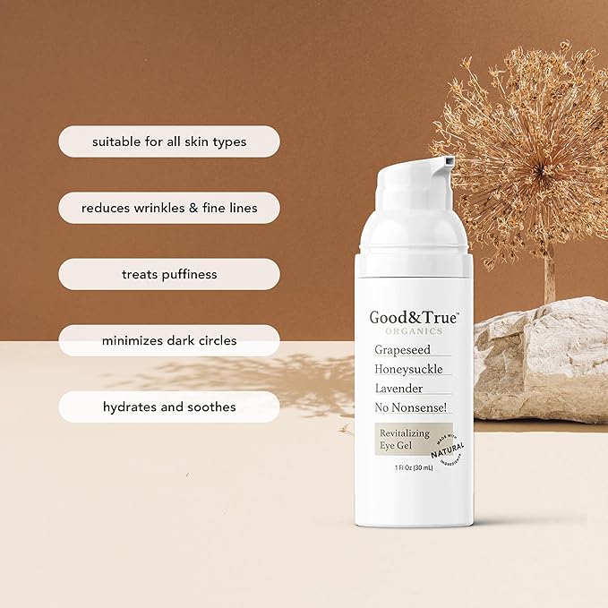 Measurable Difference Good & True Organics Revitalizing Eye Gel - 15ml