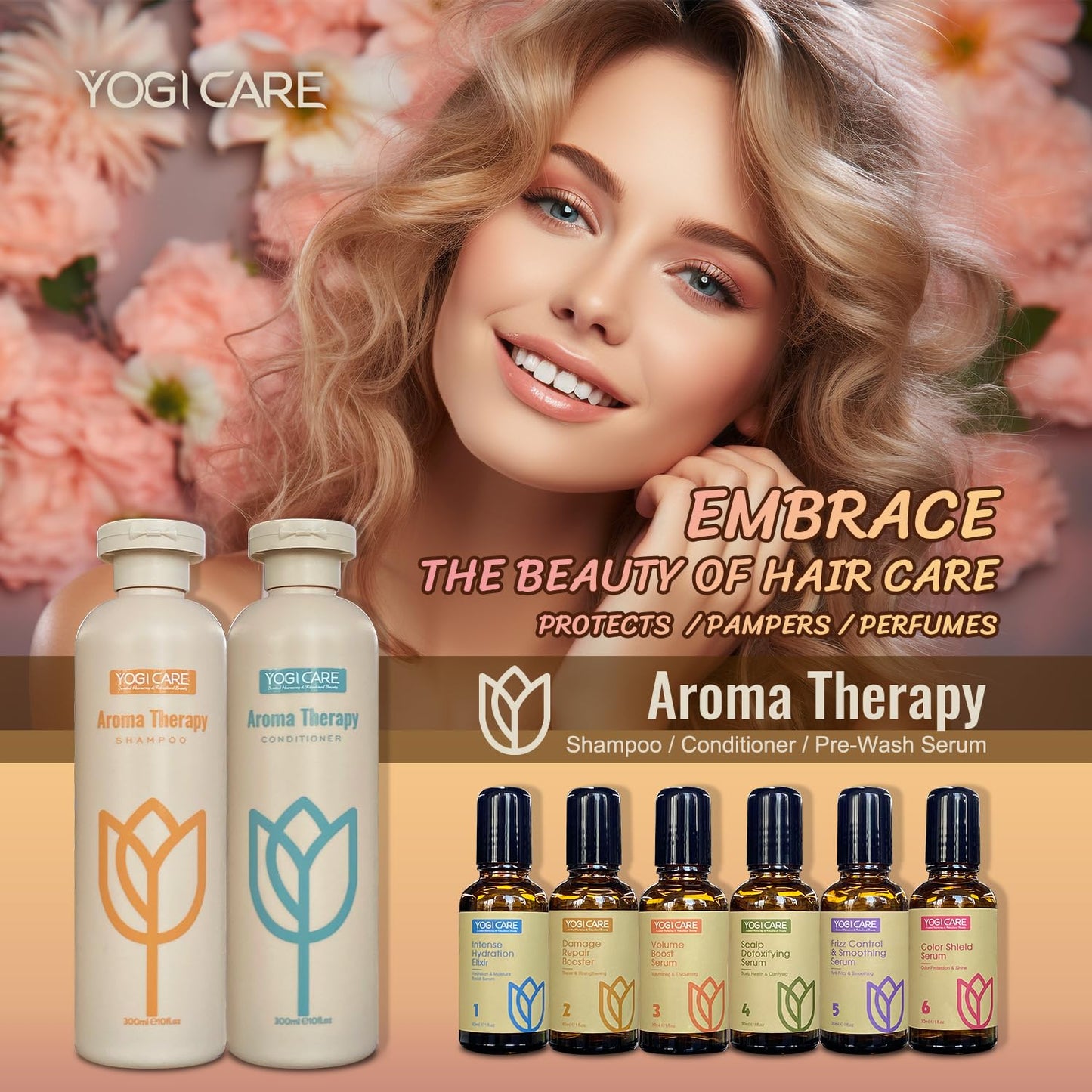 Aroma Therapy Pre-Wash Hair Oil Serum 30ml / 1 Fl.oz (Hydration & Moisture)