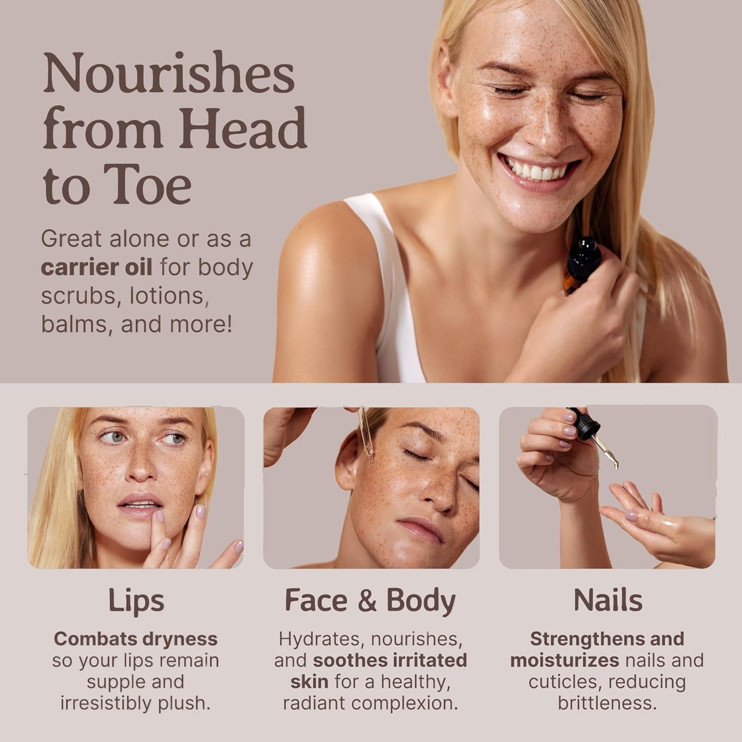 Bella Terra Oils - Roasted Coffee Bean Oil 4 oz - Dive into The Heart of Coffee Extract, Boosted with Essential Fatty Acids, A Luxurious Experience