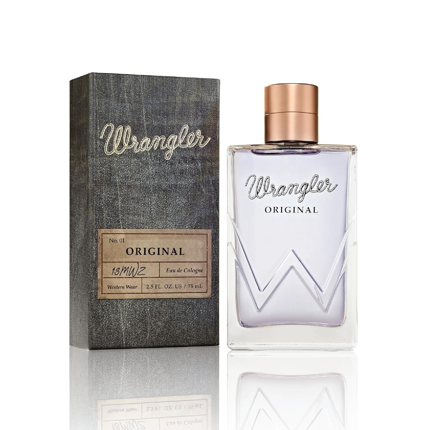 Wrangler Original Men’s Cologne by Tru Western, 2.5oz, Grapefruit, Mandarin, Cinnamon, Lavender, Fresh Aromatic, Citrus & Earthy Scent, Masculine Fragrance