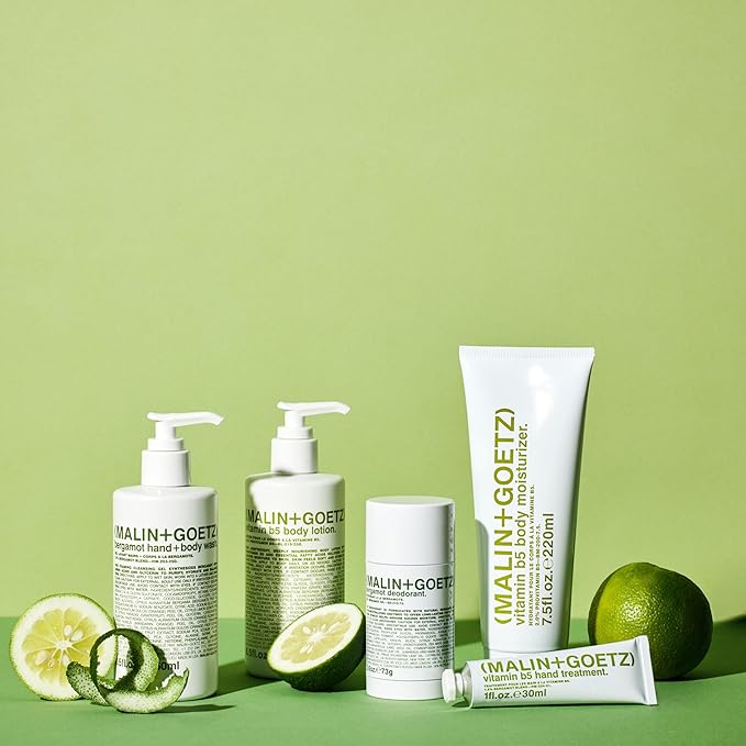 Malin + Goetz Vitamin B5 Body Lotion for Women & Men, 8.5 Fl. Oz. — Body Moisturizer for Dry Skin, All Skin Types, Dry Skin Moisturizer, Hydrating Body Lotion, Vegan & Cruelty Free
