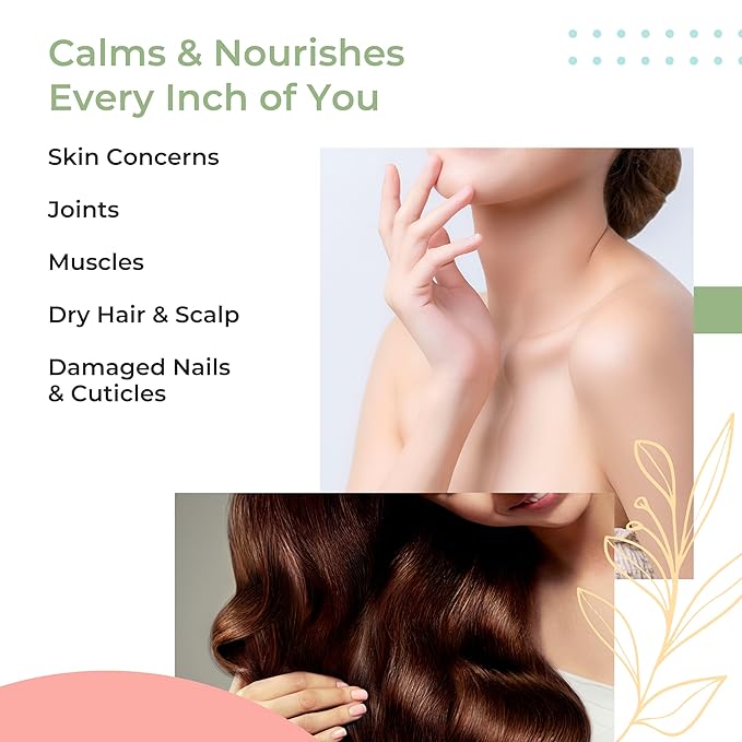 Emu Oil Pure Skin Moisturizer - Nail, Body, Face, Scalp & Hair Moisturizer with Omega 3, 6, 9, Vitamins, & Minerals - Australian Emu Oil for Skincare by Y-Not Natural - 60mL, Lavender