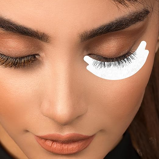 100 PCS Under Eye Pads for Lash Extensions, Foam Eye Pads Lash Extensions Sticky Lash Pads Lint Free Lash Lift Pads Eyelash Pads Professional Eye Makeup Pads for Eyelash Extensions Beauty Supplies