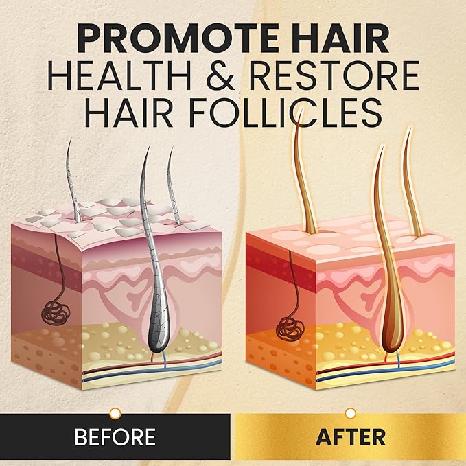 Hair Gel with Extra Hold - 4 Oz and Hair & Scalp Oil - 4 Oz, Bundle