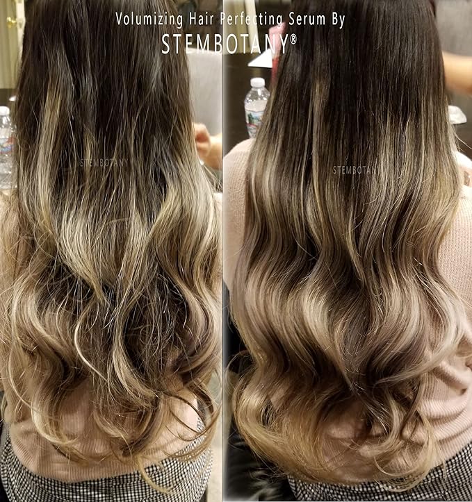 Stem Cell Activated Hair Perfecting Leave in Conditioner Serum with Recovery Complex: Best of Anti Frizz Control Hair Care Products