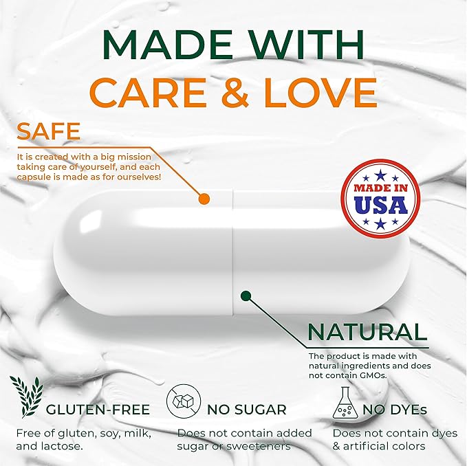 SIRUNES Marine Collagen Peptides, 120 Capsules - Fish Collagen Supplements for Women, Great for Hair, Skin, Nails, Joints & Bones - Made in USA