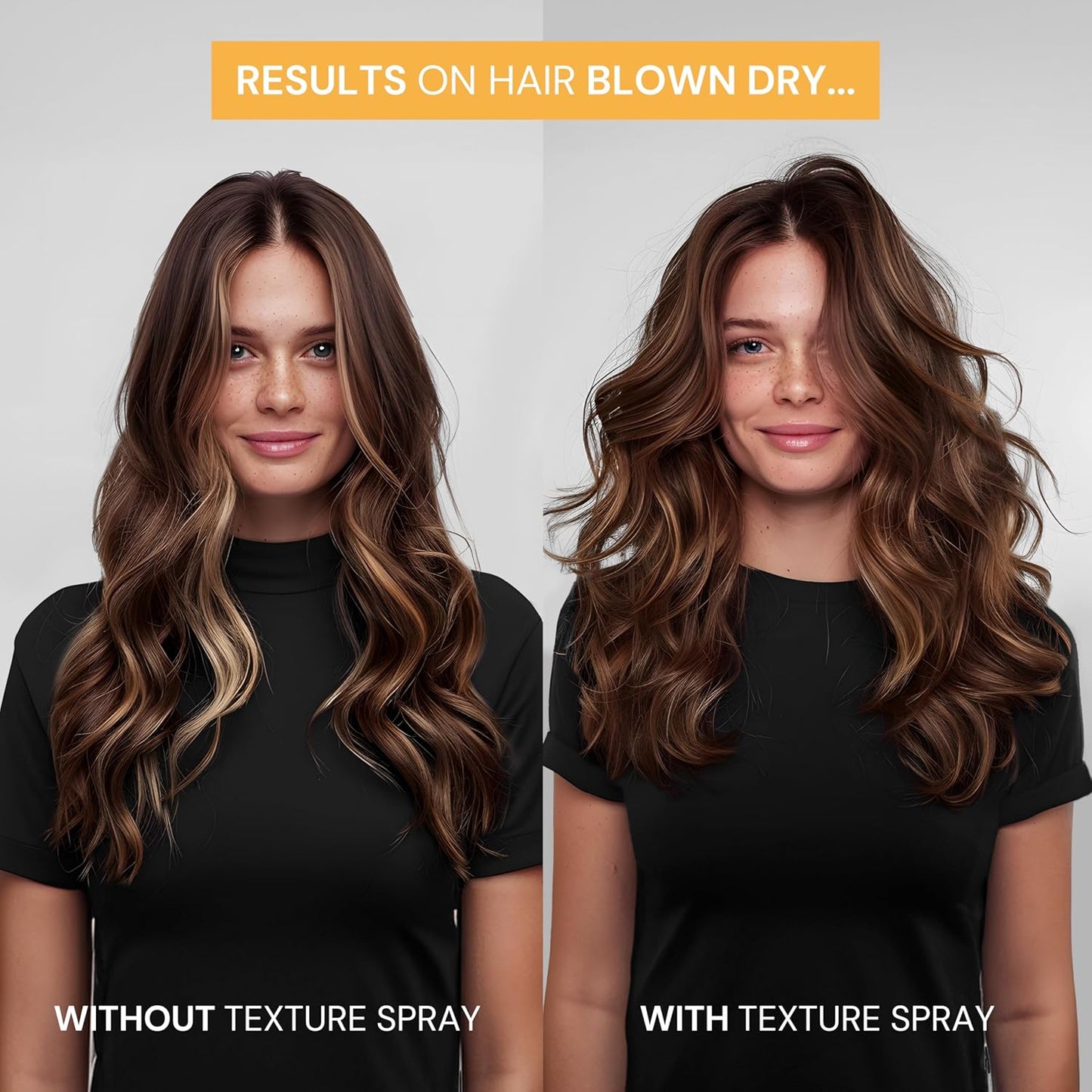 SIMPLY SMOOTH Humidity Shield Texture Hair Spray Strong & Light Hold, Shine Finishing Styling Spray Resists Humidity & Repels Moisture Customizable Hold Hair Spray 8.5 Oz