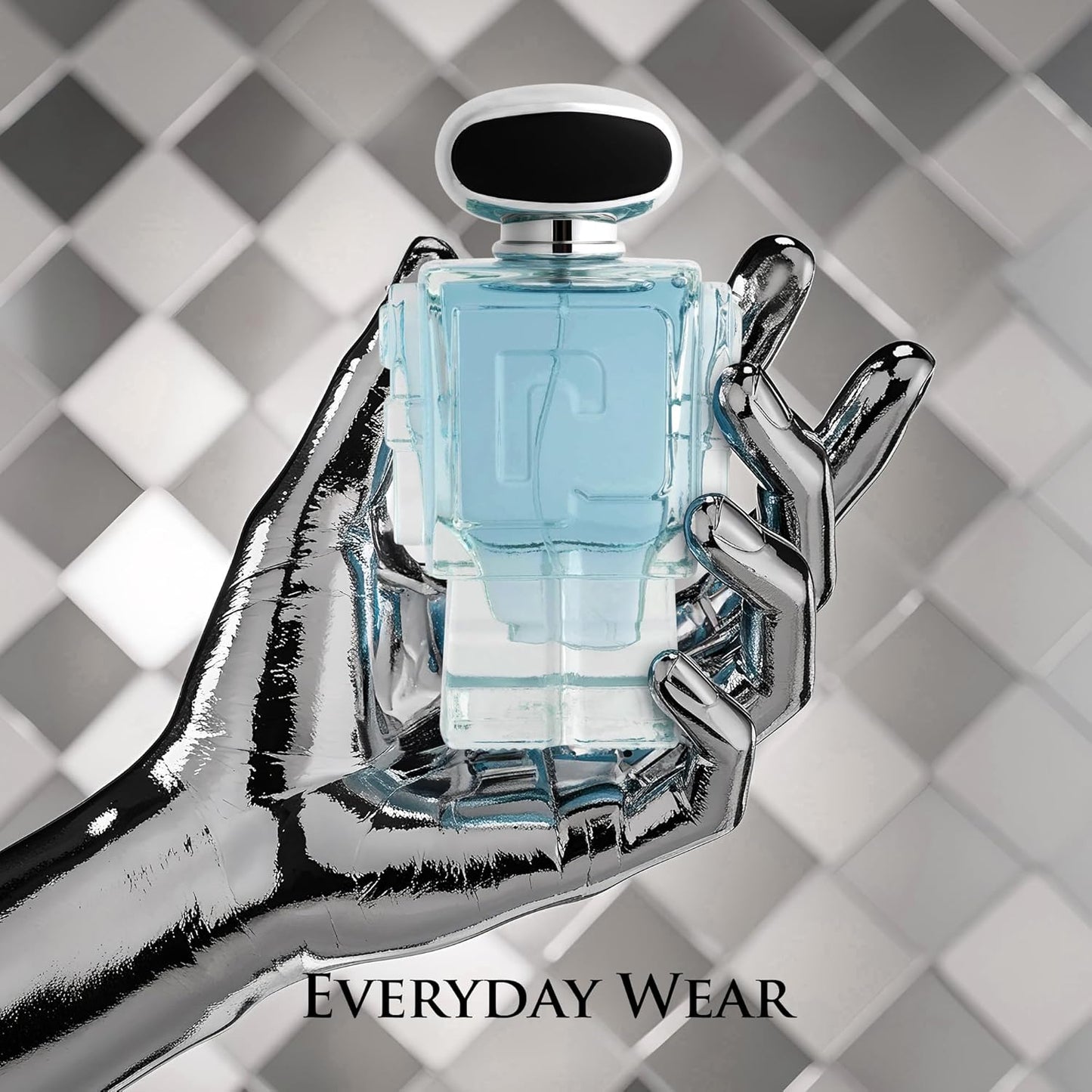 Robot for Men - Woody Aromatic Fragrance - Top Notes of Lavender, Lemon Zest & Apple - Base Scents of Lavender, Vanilla & Vetiver Nuances - Free of Paraben - Elegant 100ml Bottle, Parfume for Men