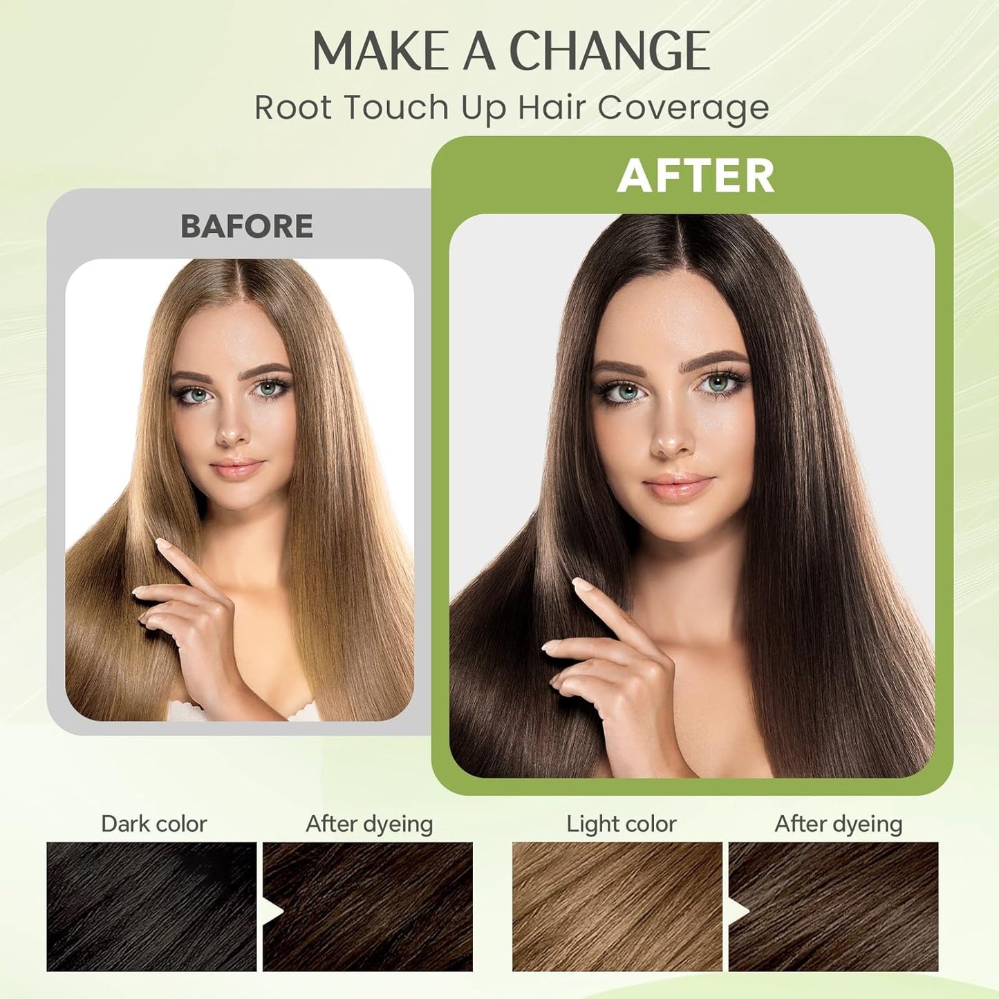 Brown Hair Dye Shampoo 3 in 1, 100% Gray Reducing, Instant Hair Color for Gray Hair Coverage, Natural Shampoo Hair Dye for Women Men Dark Coffee, Easy To Use & Lasts 3-4 Weeks & All Hair Types, 500 ml