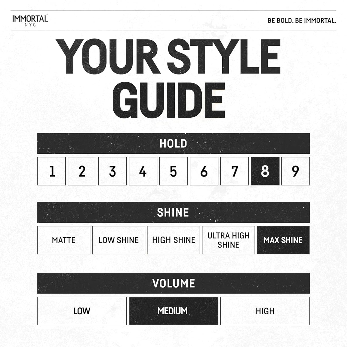 Immortal NYC Hair Waxes for Men - Aventus Extra Strong Hold, Low Shine Hair Wax - Mens Water Based, No Residue Non-Greasy Hair Paste -Pomade- All Natural Styling Wax for All Hair Types