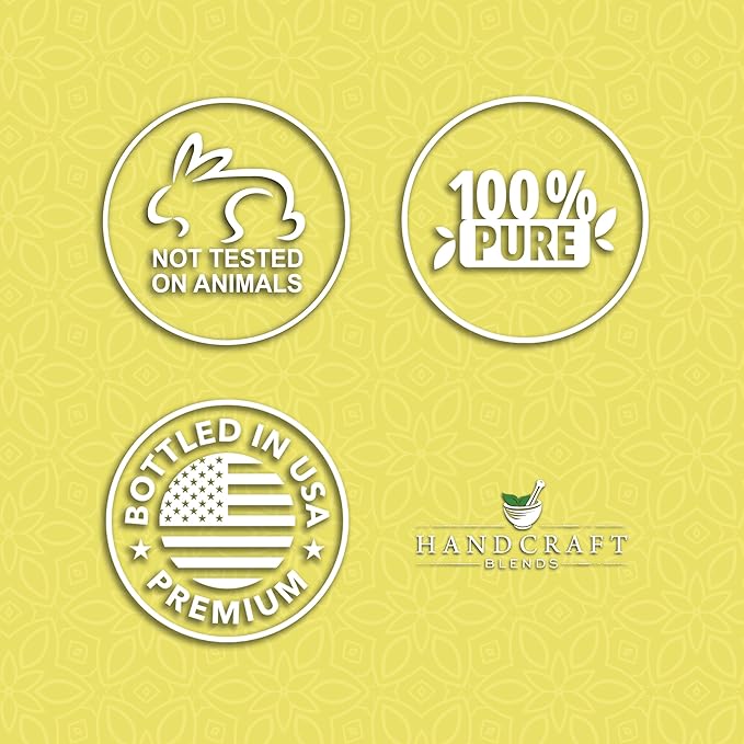 Handcraft Blends Lemon Essential Oil - 1 Fl Oz - 100% Pure and Natural - Premium Grade Essential Oil for Diffuser and Aromatherapy