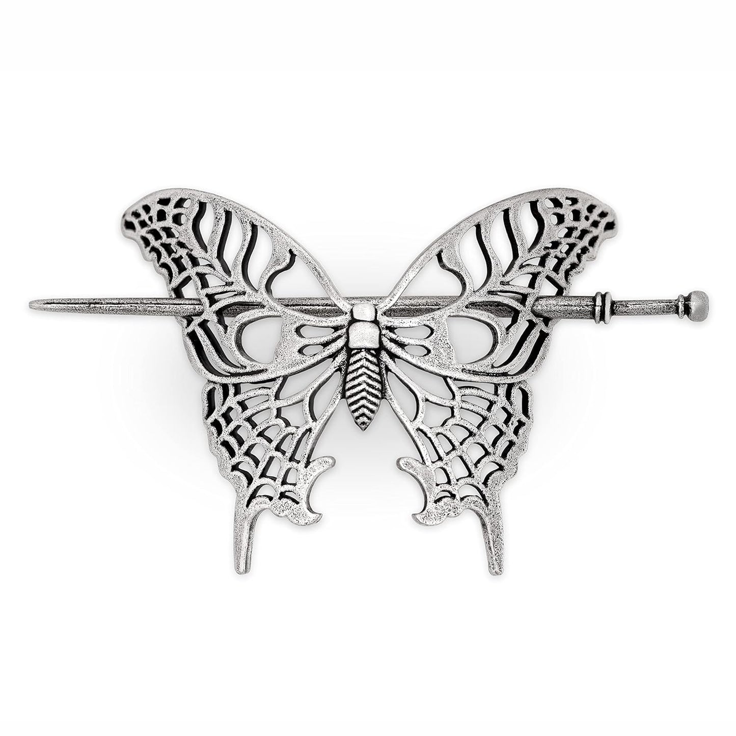 HAQUIL Vintage Antique Medieval Hollow Butterfly Hairpin Hair Stick Hair Accessory for Women