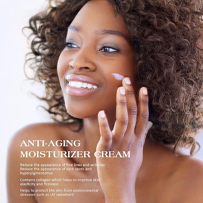 Collagen Face Moisturizer-Day & Night Anti-Aging Moisturizer with Retinol and Hyaluronic Acid for Men and Women - Reduces Wrinkles and Hydrates Skin