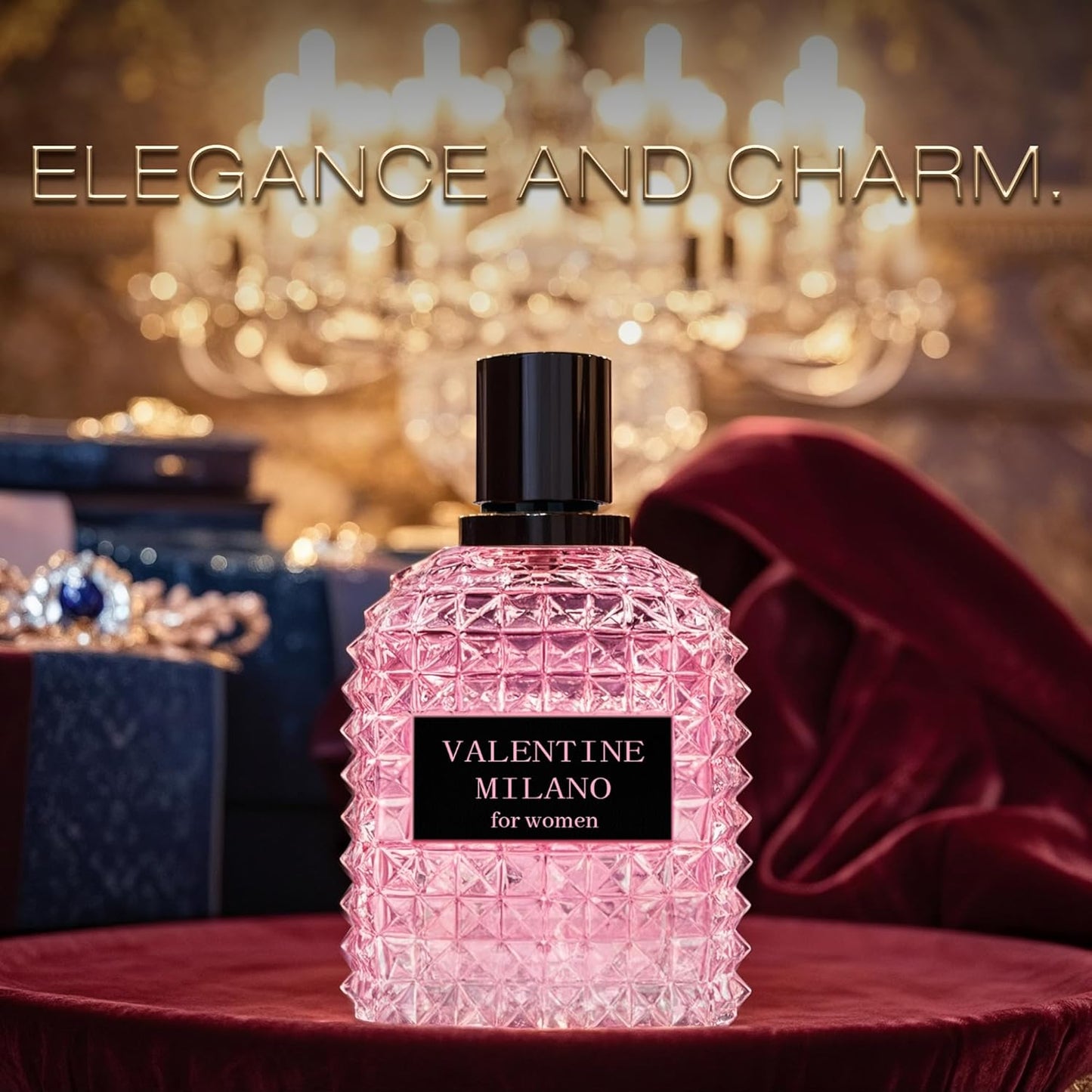 Women's Perfume Combo Set Milano Women&Daicy Floral Fruity Fragrance Eau De Parfum Elegant 100ml Bottle Natural Spray Each for Daily Used