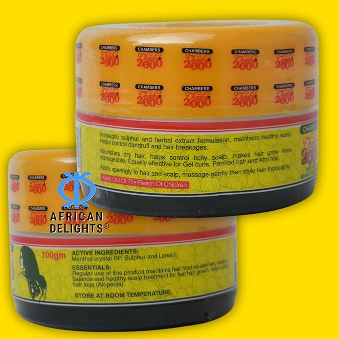 Original Chambers Chapter 2000-Best Scalp Treatment for Dry and Itchy Scalp | Scalp Moisturizer & Hair Loss Treatment for Women, Men and Kids | Hair Mask for Dry Scalp Care and Itch Relief (295 gm)