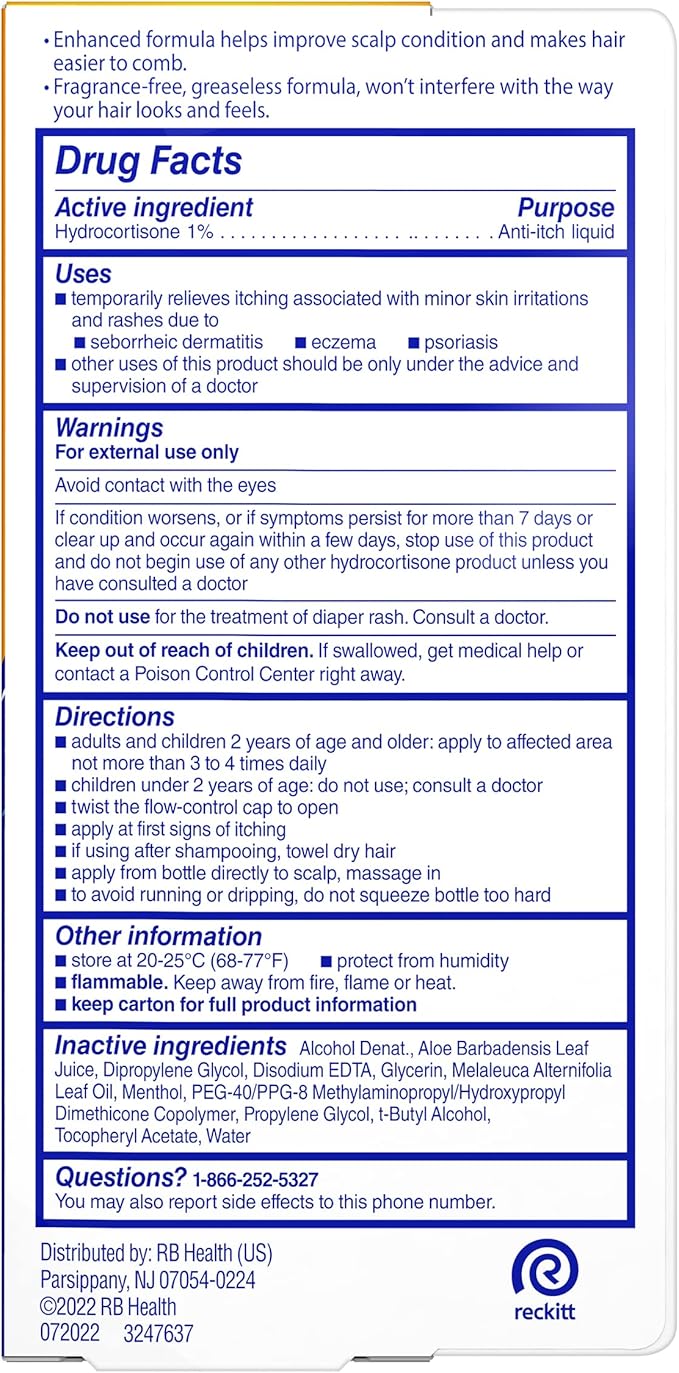Scalpicin Max Strength Scalp Itch Treatment, 1.5 oz.