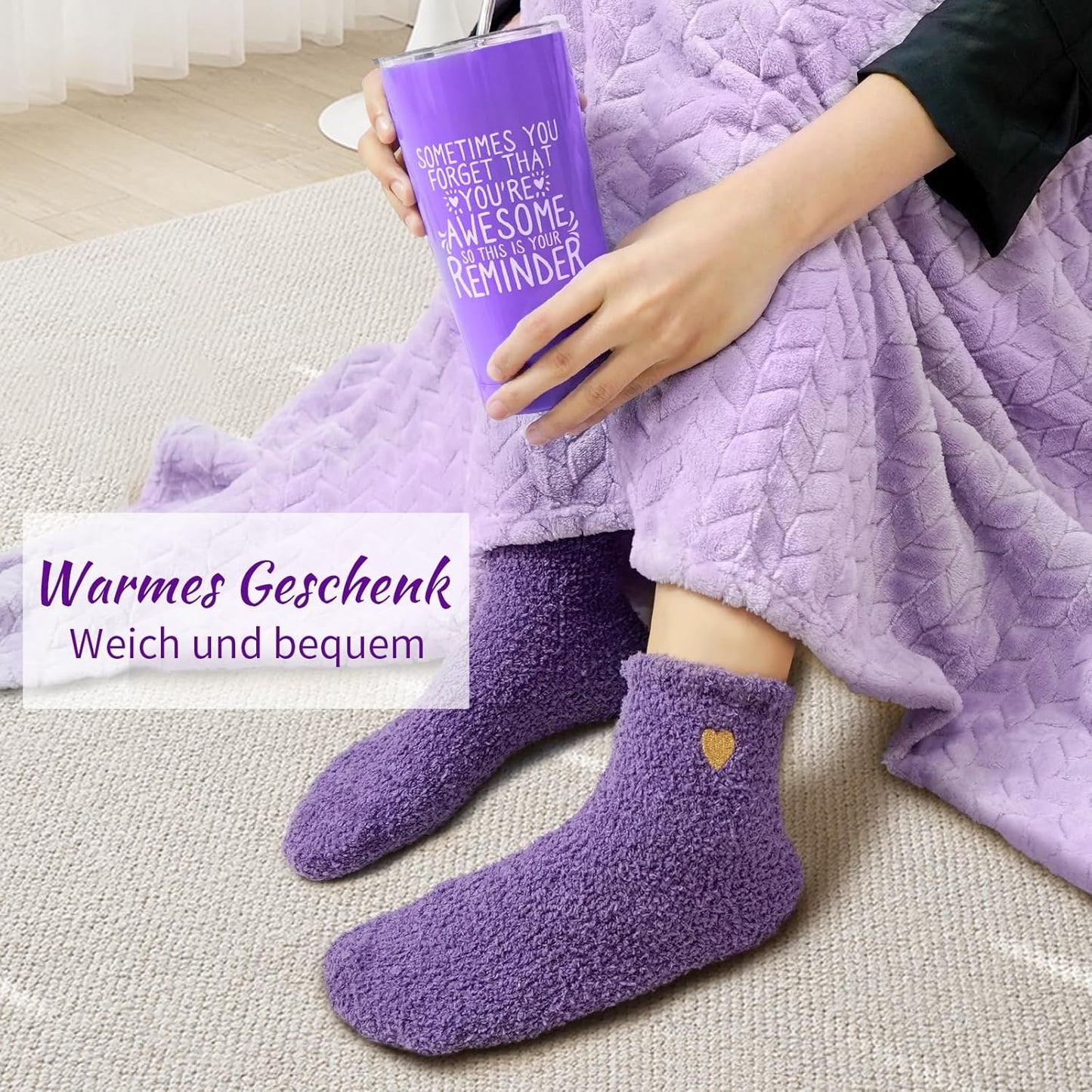 Gifts for Women Spa Basket, Lavender Spa Gift Basket,16 Pcs Self Care Package for Women, Mom, Wife, Girlfriend, Sister, Unique Get Well Sets for Birthday, Mother's Day, Christmas, Valentine's Day