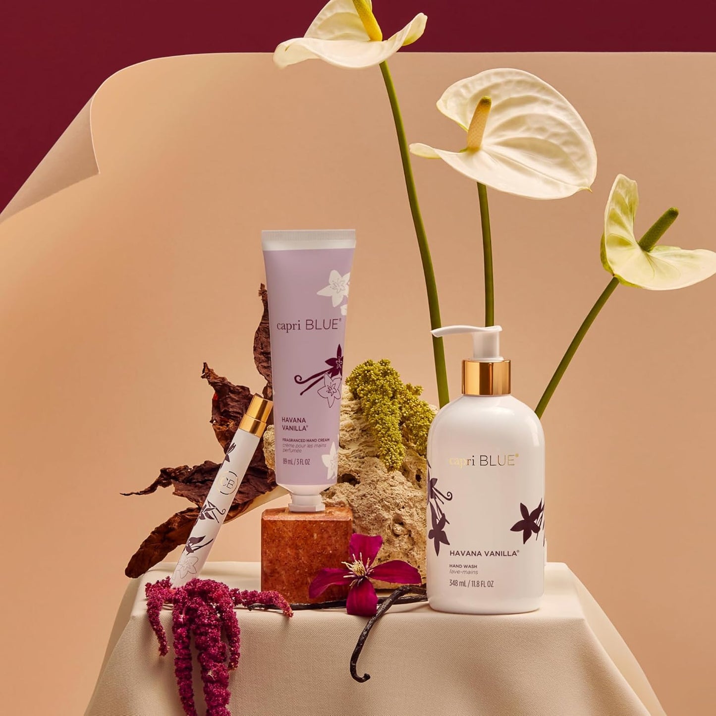 Capri Blue Eau de Parfum Spray Pen - Summer Fragrance - Mini Perfumes for Women - Travel Size Vanilla Perfume with Notes of Tobacco, Bergamot, & Sandalwood (Havana Vanilla, 0.4 fl oz)