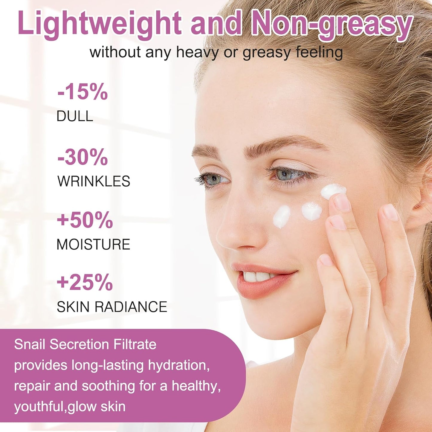 Skincare Gifts Set for Women,Skin Care Set Kit,Hydrating Moisturing Repairing Soothing Snail Mucin Facial Skin Care Routine Kit for Dull Skin & Dry Skin,Travel Skin Care Gift Set Women Teens Mom Wife