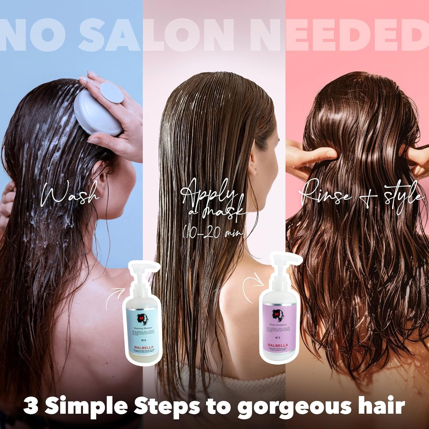 Hair Mask - Deep Conditioning Hair Mask - Bond Repair Treatment - Hydrating - Intensive Hydration - Repairing - 15.2 oz