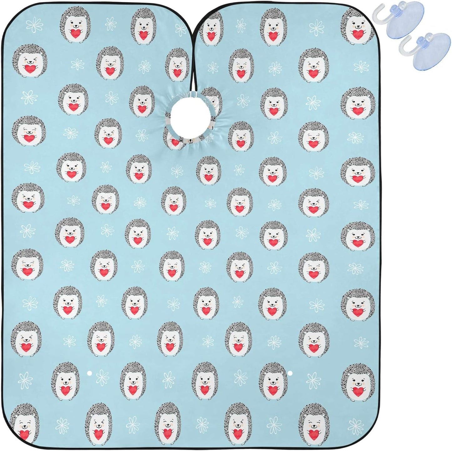 visesunny Professional Barber Cape Polyester Hair Cutting Salon Cape Apron Anti-Static Beard Bib