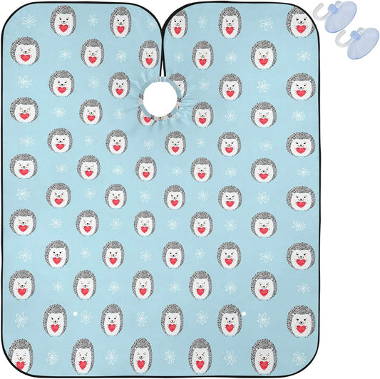 visesunny Professional Barber Cape Polyester Hair Cutting Salon Cape Apron Anti-Static Beard Bib