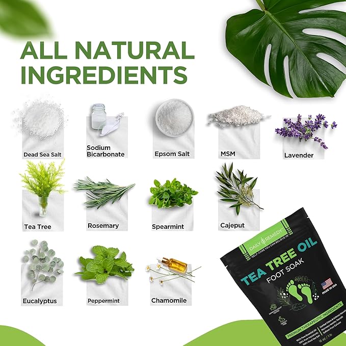 Foot Callus Remover Gel Set - Professional Callus Remover for Feet, Calloused Feet Remover Gel - Pedicure Kit & Foot Spa Tools - Feet Callus Remover - 8oz w/ 16oz Tea Tree Oil Foot Soak - USA